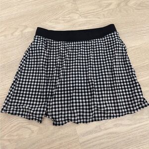 Alo Yoga “Mesh Gingham Skirt When 2 Becomes 1”